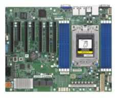 SuperMicro Supermicro pagrindinė plokštė H12SSL-C masinis lizdas SP3