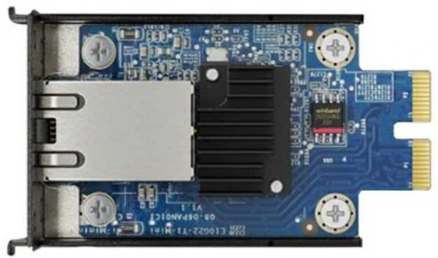 „SYNOLOGY E10G22-T1-Mini“ ryšio stiprintuvas didelio pralaidumo programoms, 1x10GbE RJ-45 Gbps/100Mbps