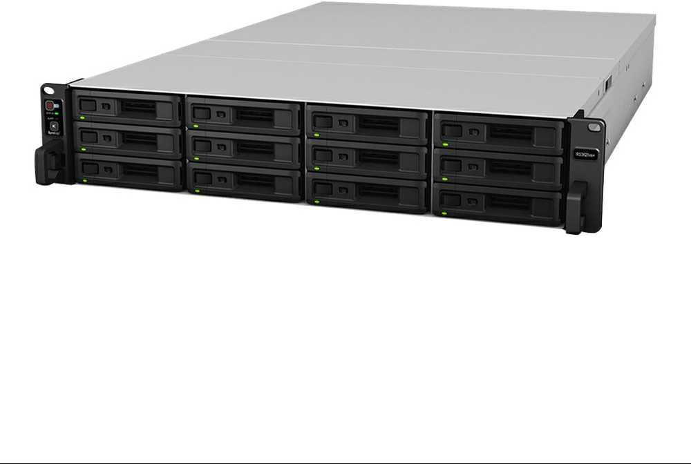 Serveris SYNOLOGY RS3621xs+ 12-bay NAS-RackStation D-1541 8-core 2.1GHz 8GB DDR4 2xUSB 3.2 Gen 4xRJ-45 2x10GbE RJ-45 2xExpansion jungtys