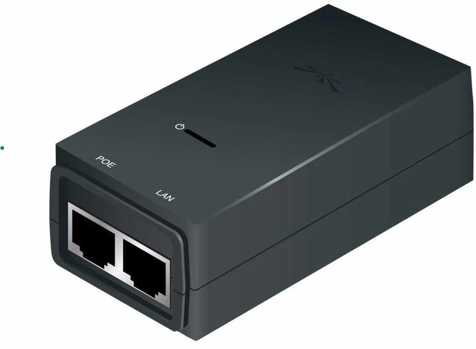 Ubiquiti Extra Gigabit PoE prievadai, 24V, juodi PoE-24-12W-G / UBI-PoE-24-12W-G