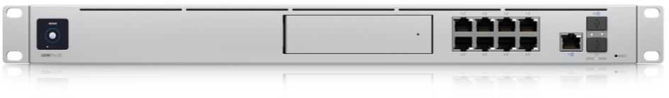 Šakotuvas Ubiquiti All-in-one Maršrutizatorius ir Security Gateway | UDM-SE | Nėra „Wi-Fi“ | 10/100/1000/2500 Mbit/s | Ethernet LAN (RJ-45) jungtys 8 | Tinklelio atramos Nr. | MU-MiMO Nr. | Nėra mobiliojo plačiajuosčio ryšio