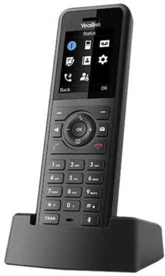 Yealink W57R IP telefonas Juoda 2 linijos TFT