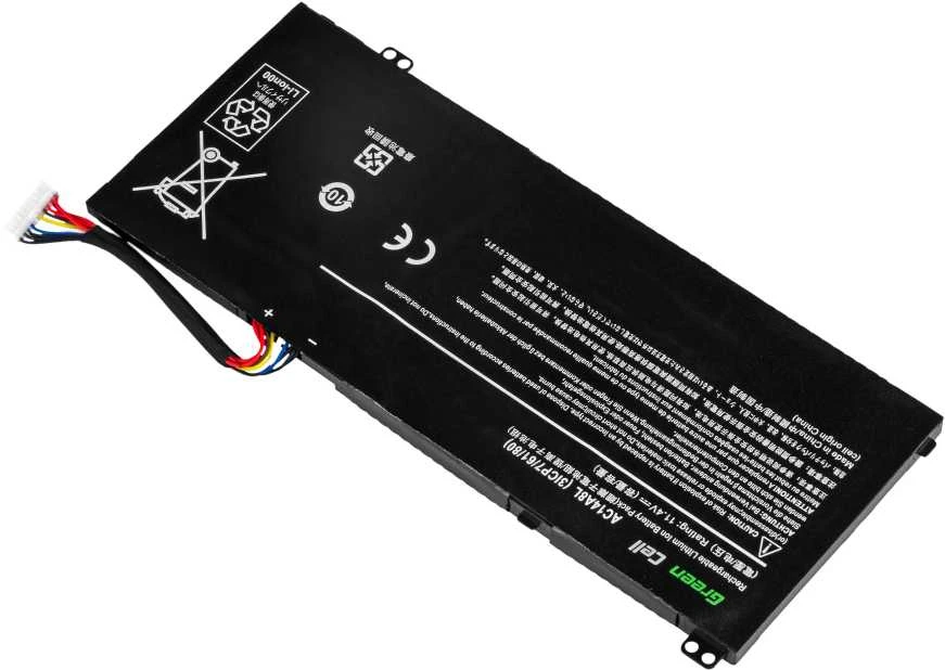 Green Cell Žalias Cell GREENCELL AC54 Baterija Žalias Cell AC14A8L skirta Acer Aspire Nitro V15 VN7-571G VN7-572G VN7-591G