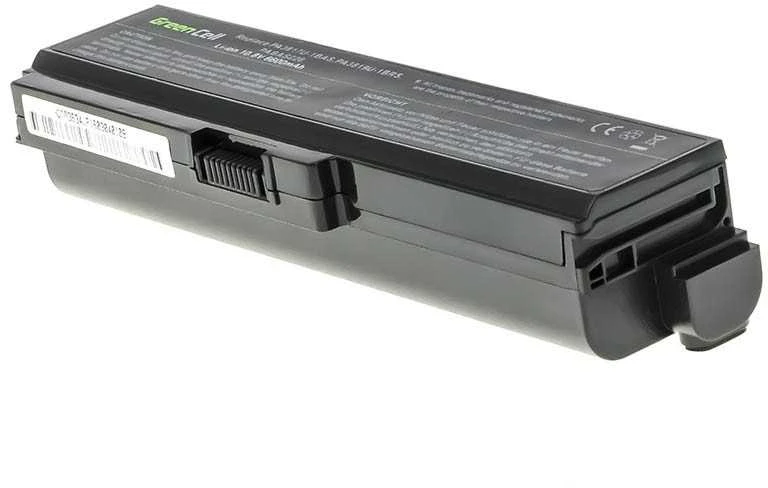 Green Cell Žalias Cell Žalias Cell baterija, skirta Toshiba Satellite C650 C650D C660 C660D L650D L655 L750 PA3817U-1BRS / 11.1V 6600mAh