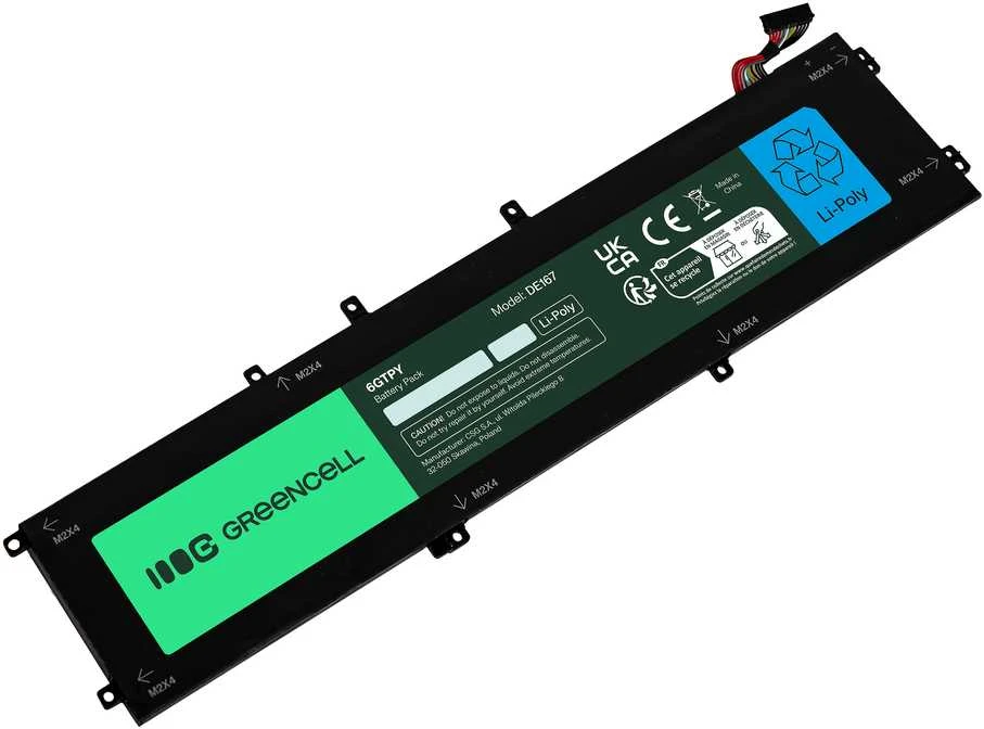 Green Cell „Žalias Cell Greencell“ baterija, skirtas „Dell 6GTPY GPM03“ „Dell Precision 5530 5520 5540 XPS15“