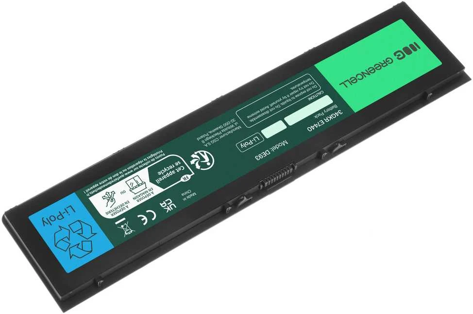 Green Cell Žalias Cell Baterija Žalias Cell 34GKR F38HT skirta Dell Latitude E7440 E7450 7.4V