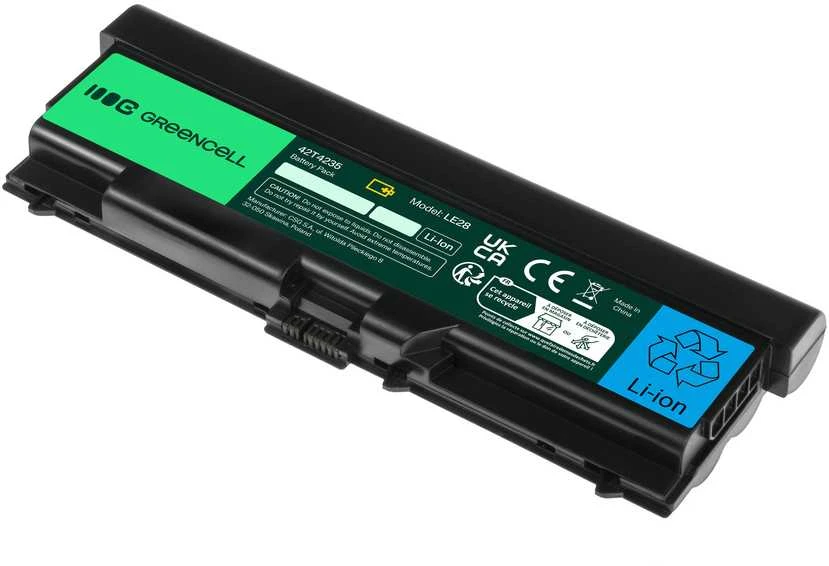 Žalias Cell GREENCELL LE28 Baterija Žalias Cell, skirta Lenovo IBM Thinkpad SL410 SL510 T410 T5