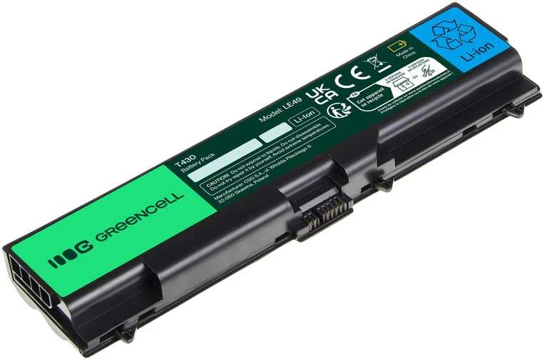 Žalias Cell GREENCELL LE49 Baterija Žalias Cell 42T1005 skirta Lenovo T430 T530 W530