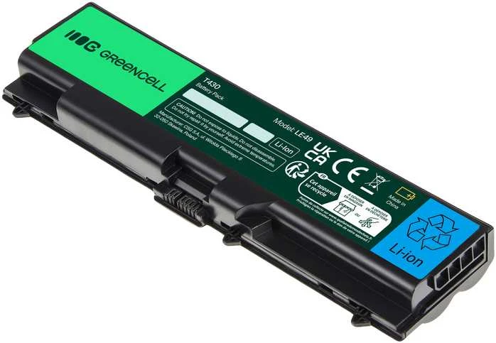 Žalias Cell GREENCELL LE49 Baterija Žalias Cell 42T1005 skirta Lenovo T430 T530 W530