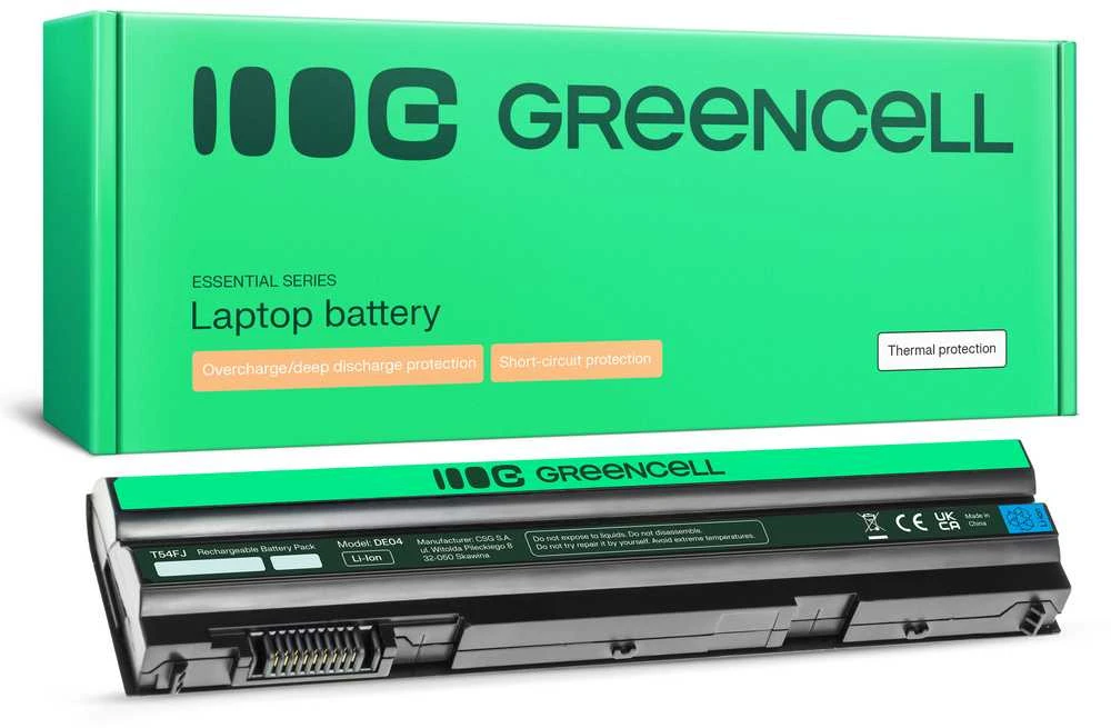 Green Cell Žalias Cell GREENCELL DE04 Baterija Žalias Cell for Dell Latitude E5420 E5520 E6420 E6520 E6540