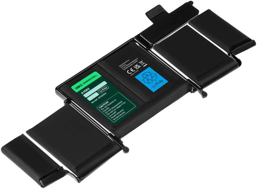 Green Cell Žalias Cell GREENCELL Baterija, skirta MacBook Pro 13 colių 6400 mAh 11,42 V 74,9 Wh