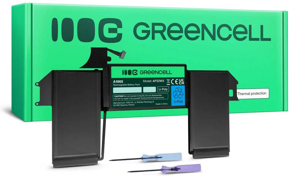 Green Cell Žalias Cell Žalias Cell baterija A1965, skirta Apple MacBook Air 13 A1932 A2179 (2018, 2019, 2020)