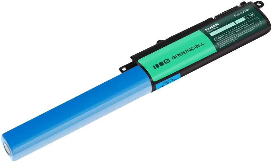 GREENCELL AS86 Baterija Žalias Cell A31N1519 for Asus F540 F540L F540S R540 R540L R540S X540 X540