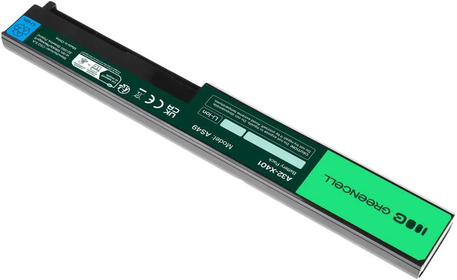 GREENCELL AS49 Baterija Žalias Cell, skirta Asus x301 x401 x501 A32-x401 A42-x401 A41-x401