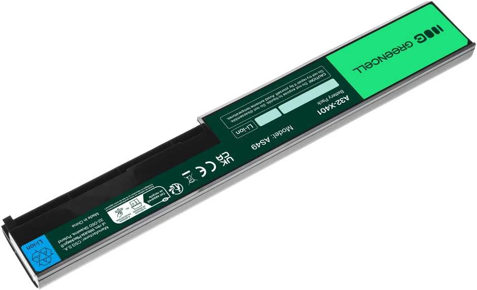 GREENCELL AS49 Baterija Žalias Cell, skirta Asus x301 x401 x501 A32-x401 A42-x401 A41-x401