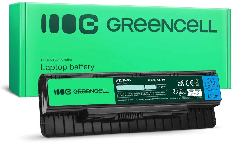 GREENCELL AS129 Bateria Žalias Cell A32N1405 do Asus G551 G551J G551JM G551JW G771 G771J G771