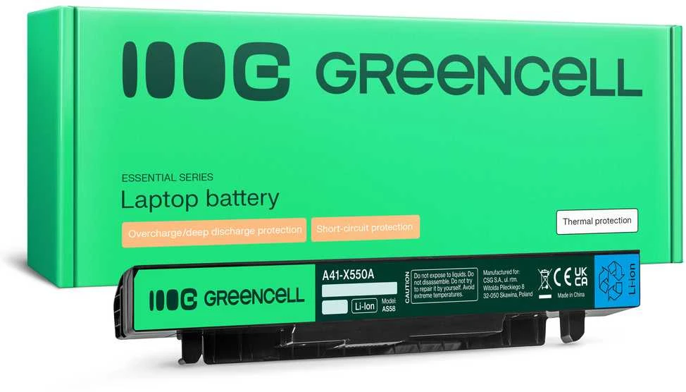 GREENCELL AS58 Baterija A41-X550A for Asus X550 X550C X550CA X550CC X550V