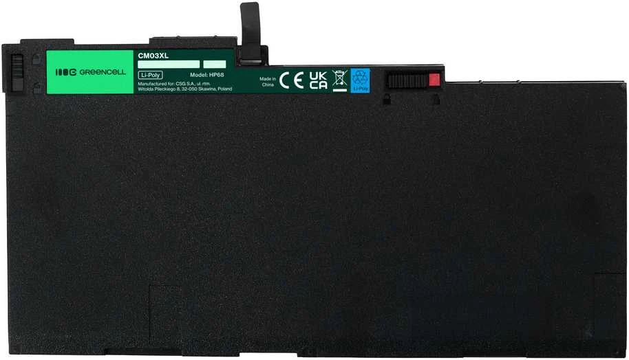 Baterija Green Cell HP EliteBook 740 750 840 850 G1 G2, HP ZBook 14 G2 15u G2 (HP68)