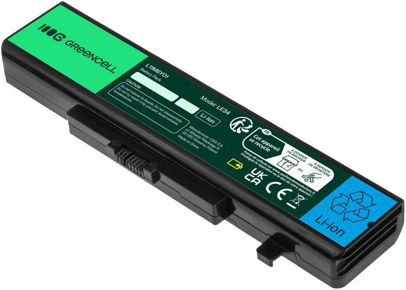 Žalias Cell Baterija Žalias Cell skirta Lenovo B580 B590 G500 G505 G510 G580 G585 G700 G710 P