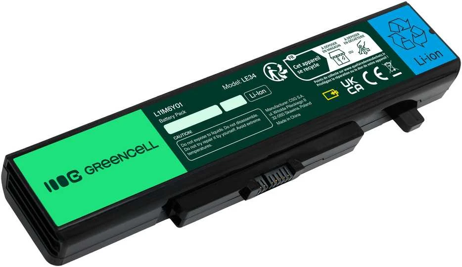 Žalias Cell Baterija Žalias Cell skirta Lenovo B580 B590 G500 G505 G510 G580 G585 G700 G710 P
