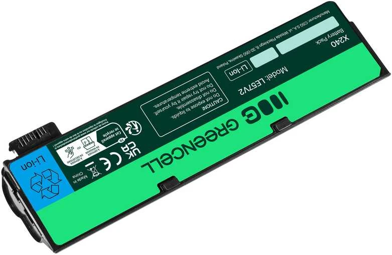GREENCELL LE57V2 71/5000 Lenovo ThinkPad L450 T440 T450 X240 X250 Žalias Nešiojamas kompiuteris battery