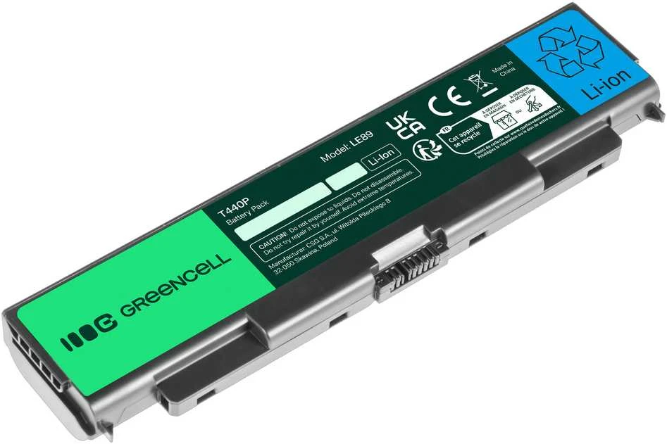 Žalias Cell GREENCELL LE89 Baterija Žalias Cell, skirta Lenovo ThinkPad T440P T540P W540 W541 L440