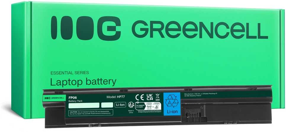 GREENCELL HP77 Baterija Žalias Cell FP06 skirta HP ProBook 440 445 450 470 G0 G1, 470 G2