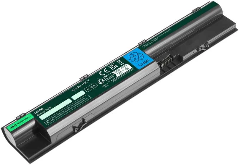 GREENCELL HP77 Baterija Žalias Cell FP06 skirta HP ProBook 440 445 450 470 G0 G1, 470 G2