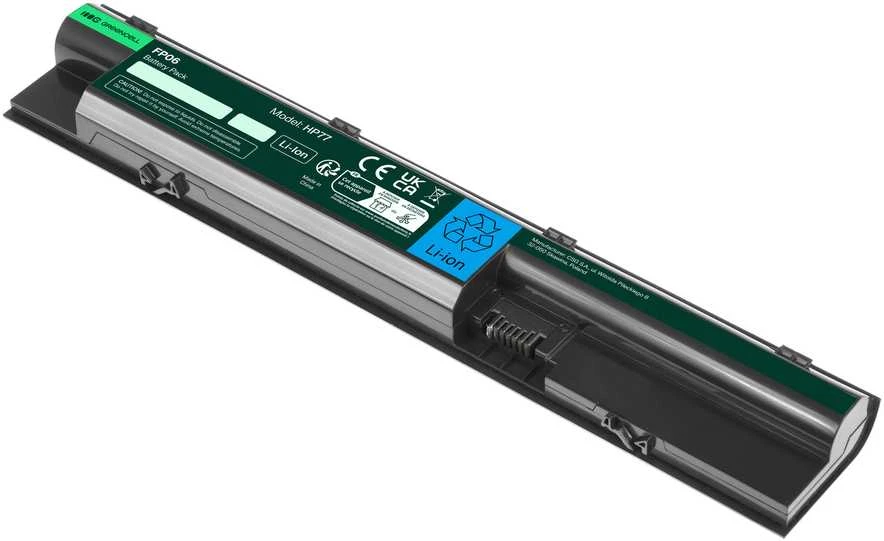 GREENCELL HP77 Baterija Žalias Cell FP06 skirta HP ProBook 440 445 450 470 G0 G1, 470 G2