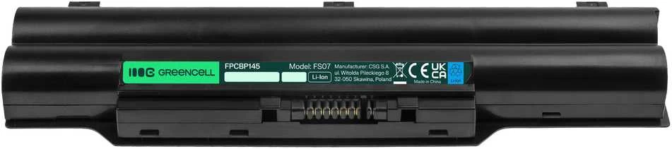 Green Cell GREENCELL FS07 Baterija Žalias Cell for Fujitsu-Siemens Lifebook S2210 S6310 L1