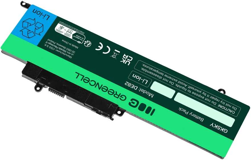 Green Cell Žalias Cell GREENCELL DE82 Baterija Žalias Cell GK5KY skirta Dell Inspiron 11 3147 3148 3152 3153 3157 3158 13 7