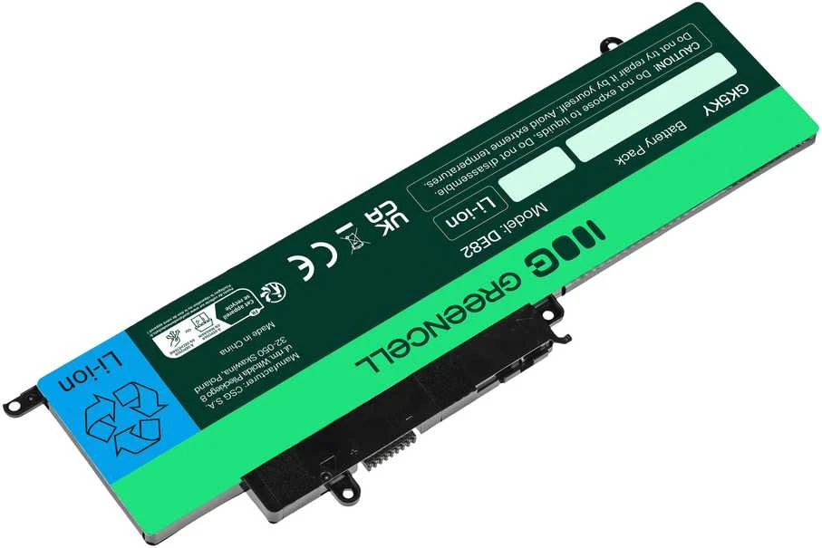 Green Cell Žalias Cell GREENCELL DE82 Baterija Žalias Cell GK5KY skirta Dell Inspiron 11 3147 3148 3152 3153 3157 3158 13 7
