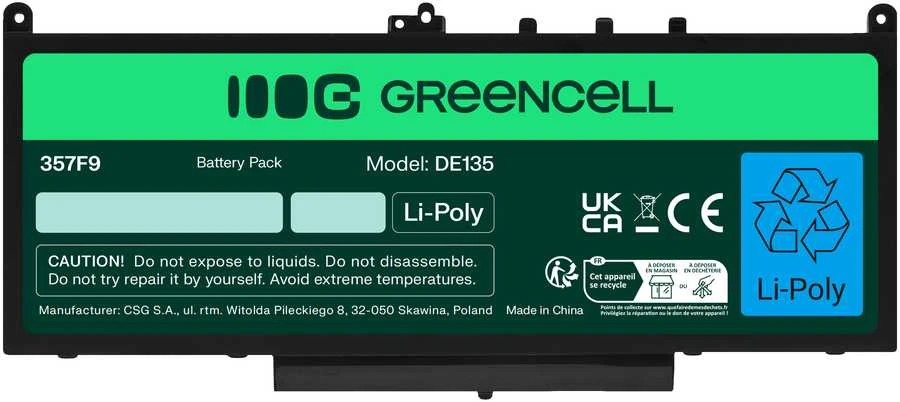 Žalias Cell Bateria Žalias Cell J60J5 do Dell Latitude E7270 E7470