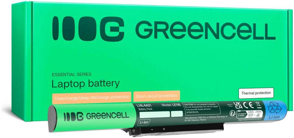 Žalias Cell GREENCELL LE116 Bateria Žalias Cell L14L4A01 do Lenovo Z51 Z51-70 IdeaPad 500-15ISK