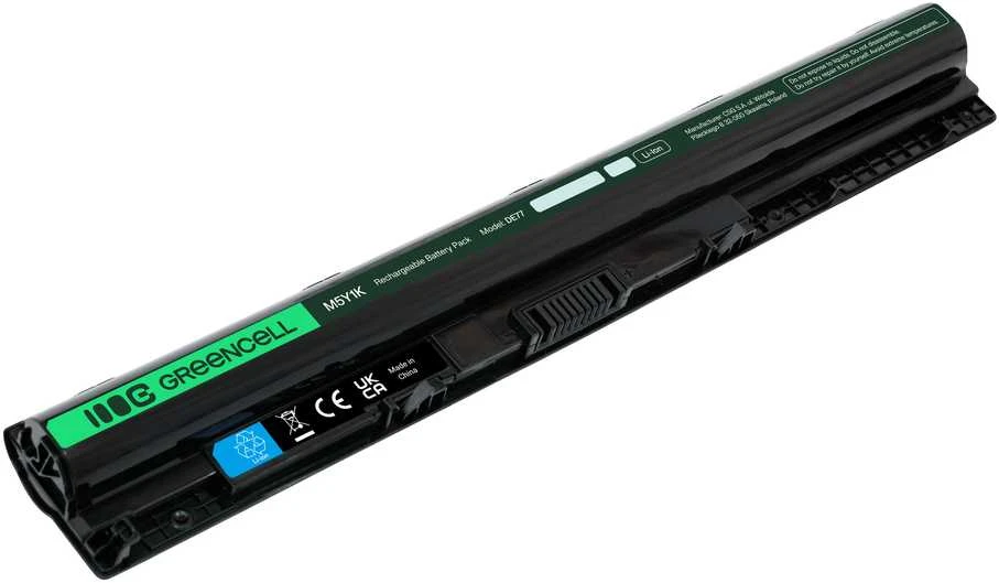 Žalias Cell GREENCELL DE77 Baterija M5Y1K Dell Inspiron 14 3451, 15 3555 3558 5551 5552 5555 5558 5559, 17 5