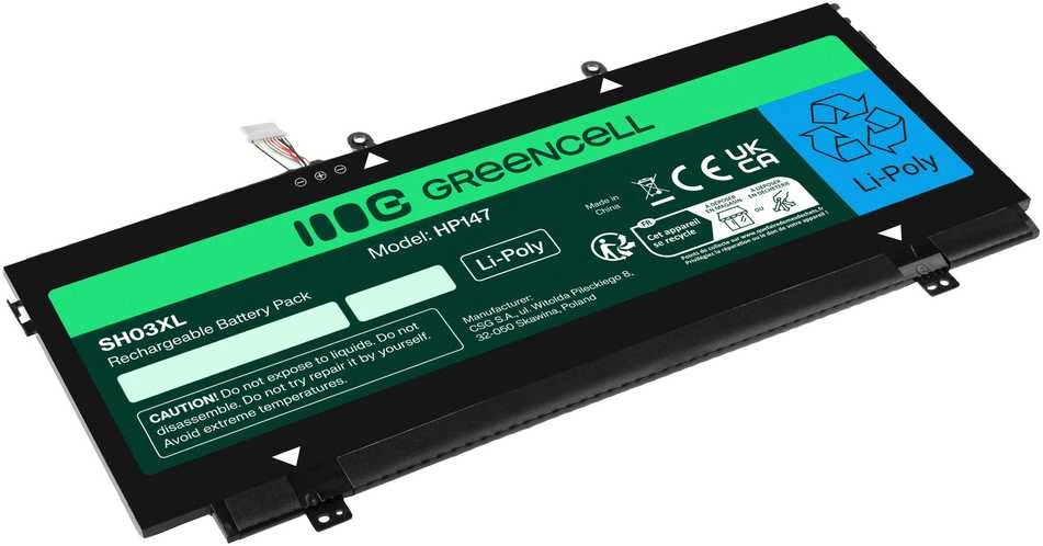 Green Cell Žalias Cell GREENCELL Baterija, skirta HP SH03-3S1P 11.55V 57.9Wh