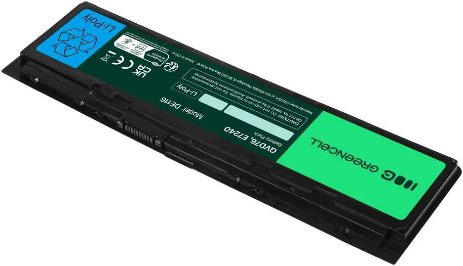 Green Cell Žalias Cell GREENCELL DE116 Bateria Žalias Cell WD52H GVD76 do Dell Latitude E7240 E7250