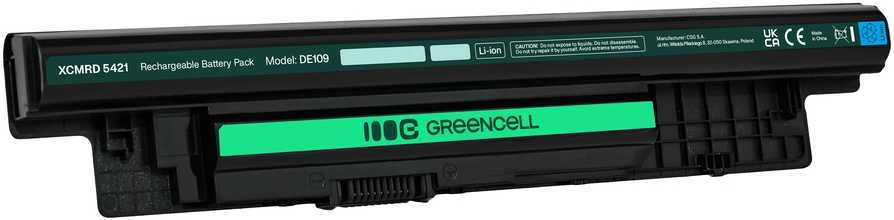 Green Cell Žalias Cell GREENCELL DE109 Baterija XCMRD, skirta Dell Inspiron 15 3521 3537 15R 5521 5535 5537 17 37