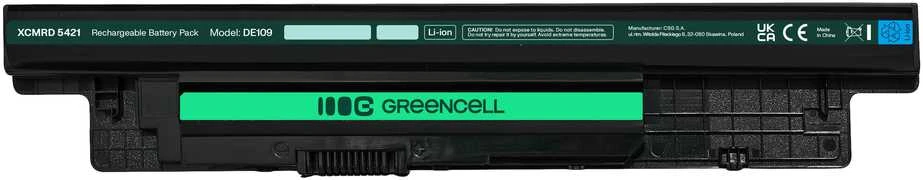 Green Cell Žalias Cell GREENCELL DE109 Baterija XCMRD, skirta Dell Inspiron 15 3521 3537 15R 5521 5535 5537 17 37