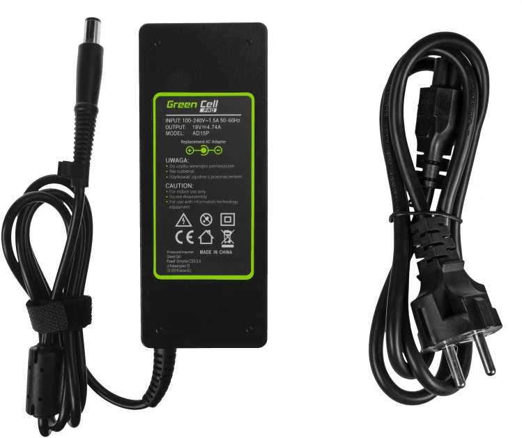 Nešiojamų kompiuterių įkroviklis Greencell AD15P PRO 90W, 19V HP