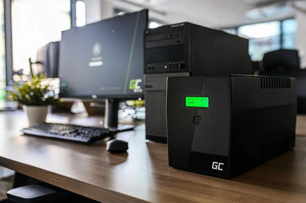 Green Cell Žalias Cell GREENCELL UPS02 UPS Micropower 800VA Žalias Cell