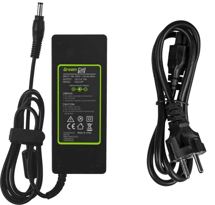 Nešiojamų kompiuterių įkroviklis Greencell AD27AP PRO 90W 19V Toshiba, Asus