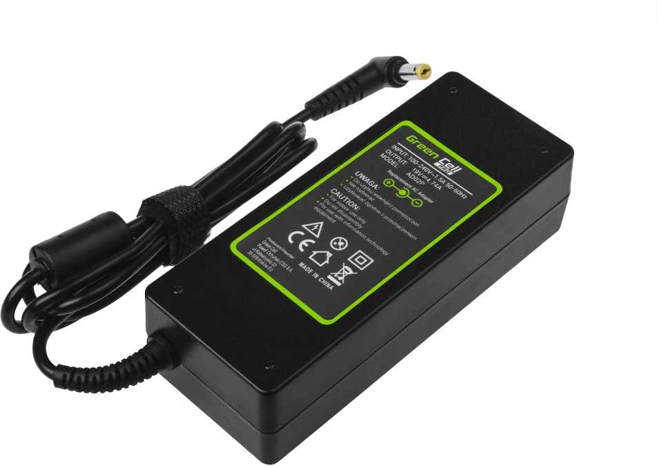 Nešiojamų kompiuterių įkroviklis Greencell AD02P PRO 90W 19V Acer