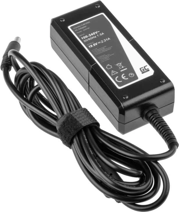 Green Cell Žalias Cell GREENCELL AD57AP įkroviklis / kintamosios srovės adapteris Žalias Cell PRO 19.5V 2.31A 45W, skirtas Dell XPS 13 9343 9350 93