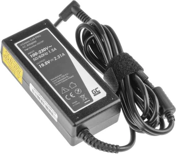 Nešiojamų kompiuterių įkroviklis Greencell AD74P PRO 45W 19.5V HP