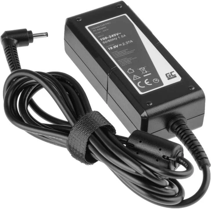 Žalias CELL Charger AC Adapteris Asus 45W / 19V 2.37A / 3.0-1.1mm