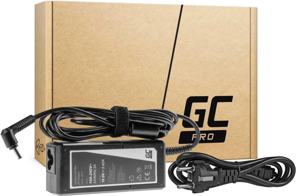 Nešiojamų kompiuterių įkroviklis Greencell AD41P 65W 19W Asus
