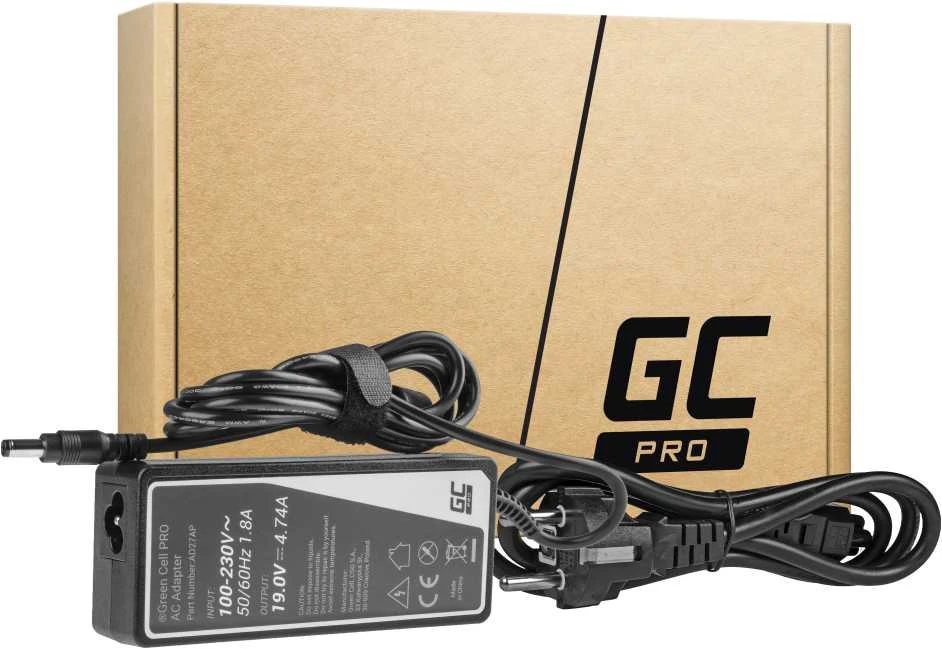 Nešiojamų kompiuterių įkroviklis Greencell AD27AP PRO 90W 19V Toshiba, Asus