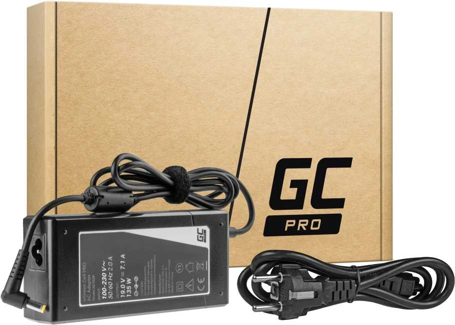 Green Cell Žalias Cell GREENCELL AD102P maitinimo įkroviklis Žalias Cell PRO 19V 7.1A 130W, skirtas Acer Aspire Nitro V15 VN7-