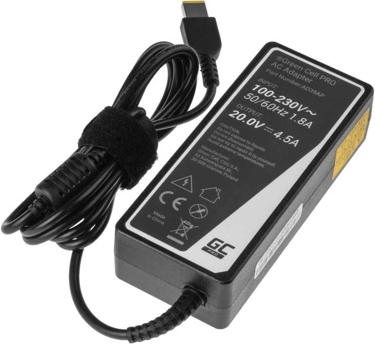 Nešiojamų kompiuterių įkroviklis Greencell AD39AP PRO 90W 20V Lenovo